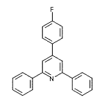 CAS#: 1498-83-5, 4-(4-Fluorophenyl)-2,6-Diphenylpyridine