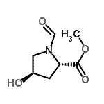 CAS#: 149882-41-7, Methyl (4R)-1-Formyl-4-Hydroxy-L-Prolinate