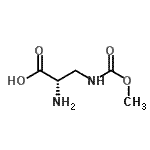 CAS 登录号：149944-98-9， 3-[(甲氧羰基)氨基]-L-丙氨酸