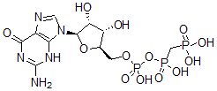 CAS#: 14997-54-7, Guanosine 5'-(alpha,beta-methylene)triphosphate