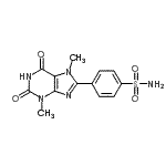 CAS#: 149981-21-5, 4-(3,7-Dimethyl-2,6-Dioxo-2,3,6,7-Tetrahydro-1H-Purin-8-Yl)Benzenesulfonamide