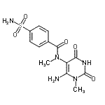 CAS#: 149981-39-5, N-(6-Amino-1-Methyl-2,4-Dioxo-1,2,3,4-Tetrahydro-5-Pyrimidinyl)-N-Methyl-4-Sulfamoylbenzamide