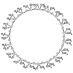 CAS 登录号：150026-97-4， 三十八碳甲基环十九硅氧烷