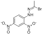 CAS 登录号：15009-34-4， N-(2,4-二硝基苯基)乙烷亚肼基基溴化物