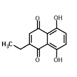 CAS#: 15012-53-0, 2-Ethyl-5,8-Dihydroxy-1,4-Naphthoquinone
