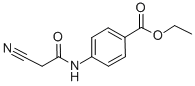 CAS 登录号：15029-53-5， 4-(2-氰基-乙酰氨基)-苯甲酸乙酯
