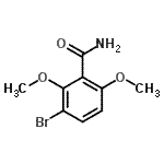 CAS#: 150351-43-2, 3-Bromo-2,6-Dimethoxybenzamide