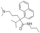 CAS#: 15039-48-2, alpha-[3-(Dimethylamino)Propyl]-alpha-Isopropyl-N-Propyl-1-Naphthaleneacetamide