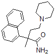 CAS#: 1505-98-2, alpha-Methyl-alpha-(2-Piperidinoethyl)-1-Naphthaleneacetamide