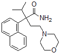 CAS 登录号：1506-00-9， alpha-异丙基-alpha-(2-吗啉基乙基)-1-萘乙酰胺