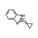 CAS#: 150649-19-7, 2-(1-Methylcyclopropyl)-1H-Benzimidazole