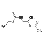 CAS#: 150699-35-7, 1-[(Ethoxycarbonyl)Amino]-2-Propanyl Acetate