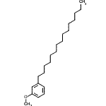CAS#: 15071-57-5, 1-Methoxy-3-Pentadecylbenzene