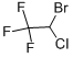 CAS#: 151-67-7, 2-Bromo-2-Chloro-1,1,1-Trifluoroethane