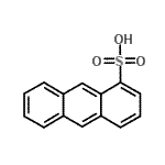 CAS 登录号：15100-52-4， 1-蒽磺酸