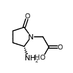 CAS 登录号：151062-33-8， [(2S)-2-氨基-5-氧代-1-吡咯烷基]乙酸