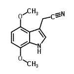 CAS#: 15109-37-2, (4,7-Dimethoxy-1H-Indol-3-Yl)Acetonitrile