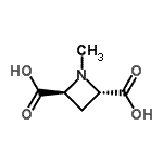 CAS 登录号：151131-84-9， (2S,4S)-1-甲基-2,4-吖丁啶二甲酸
