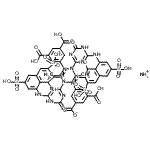 CAS#: 151151-34-7, Ammonium 3-carboxy-5-[(8-{[(2E)-4-{4-[(4E)-4-({7-[(3,5-dicarboxyphenyl)diazenyl]-8-hydroxy-3,6-disulfo-1-naphthyl}amino)-6-oxo-1,6-dihydro-1,3,5-triazin-2-yl]-2,5-dimethyl-1-piperazinyl}-6-oxo-1,6-dihydro-1,3,5-triazin-2-yl]amino}-1-hydroxy-3,6-disulfo-2-naphthyl)diazenyl]benzoate