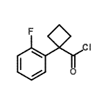 CAS#: 151157-31-2, 1-(2-Fluorophenyl)Cyclobutanecarbonyl Chloride