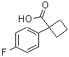 CAS 登录号：151157-46-9， 1-(4-氟苯基)环丁烷羧酸