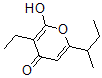 CAS#: 151271-57-7, 6-Butan-2-Yl-3-Ethyl-2-Hydroxypyran-4-One