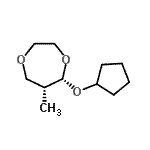 CAS#: 151294-13-2, (5R,6R)-5-(Cyclopentyloxy)-6-Methyl-1,4-Dioxepane