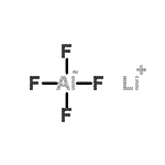 CAS 登录号：15138-76-8， 锂四氟铝酸盐(1-)