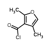 CAS#: 15139-39-6, 2,4-Dimethyl-3-Furoyl Chloride
