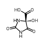CAS#: 151435-01-7, (4S)-4-Hydroxy-2,5-Dioxo-4-Imidazolidinecarboxylic Acid