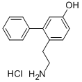 CAS 登录号：15144-90-8， 6-(2-氨基乙基)-3-联苯醇盐酸盐