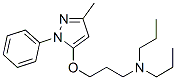 CAS 登录号：15150-37-5， 5-[3-(二丙基氨基)丙氧基]-3-甲基-1-苯基-1H-吡唑