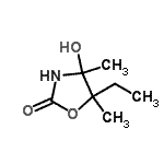 CAS 登录号：151535-46-5， 5-乙基-4-羟基-4,5-二甲基-1,3-恶唑烷-2-酮