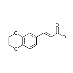CAS#: 151539-59-2, (2E)-3-(2,3-Dihydro-1,4-Benzodioxin-6-Yl)Acrylic Acid