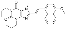 CAS#: 151539-65-0, 8-[(E)-2-(4-Methoxynaphthalen-1-Yl)Ethenyl]-7-Methyl-1,3-Dipropylpurine-2,6-Dione