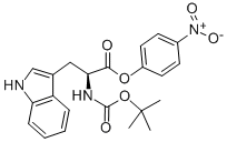 CAS 登录号：15160-31-3， N-[(1,1-二甲基乙氧基)羰基]-L-色氨酸 4-硝基苯基酯