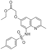 CAS#: 151606-29-0, 2-[2-Methyl-8-[(4-Methylphenyl)Sulfonylamino]Quinolin-6-Yl]Oxyacetic Acid