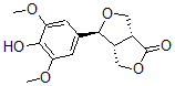 CAS 登录号：151636-98-5， (1S,3aR,6aR)-1-(4-羟基-3,5-二甲氧基苯基)-3,3a,6,6a-四氢-1H-呋喃并[4,3-c]呋喃-4-酮
