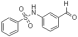 CAS 登录号：151721-35-6， N-(3-甲酰基苯基)苯磺酰胺
