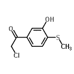 CAS#: 151792-80-2, 2-Chloro-1-[3-Hydroxy-4-(Methylsulfanyl)Phenyl]Ethanone