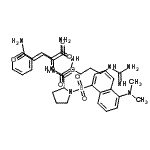CAS#: 151870-87-0, 1-{[5-(Dimethylamino)-1-Naphthyl]Sulfonyl}Prolylglutaminylarginylphenylalaninamide