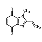CAS#: 151920-61-5, 1-Methyl-2-Vinyl-1H-Benzimidazole-4,7-Dione