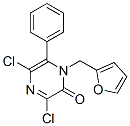 CAS 登录号：151936-23-1， 3,5-二氯-1-(呋喃-2-基甲基)-6-苯基吡嗪-2-酮