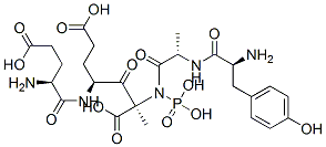 CAS#: 151957-35-6, (4S)-4-[[(2S)-2-Amino-5-Hydroxy-5-Oxopentanoyl]Amino]-5-[[(2S)-1-[[(2S)-1-[[(2S)-1-Hydroxy-1-Oxopropan-2-Yl]Amino]-1-Oxopropan-2-Yl]Amino]-1-Oxo-3-(4-Phosphonooxyphenyl)Propan-2-Yl]Amino]-5-Oxopentanoic Acid
