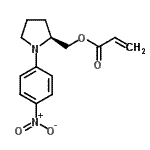 CAS 登录号：152100-45-3， [(2S)-1-(4-硝基苯基)-2-吡咯烷基]甲基丙烯酸酯