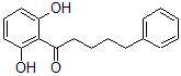 CAS 登录号：152110-12-8， 1-(2,6-二羟基苯基)-5-苯基戊烷-1-酮