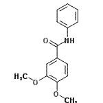 CAS 登录号：1522-67-4， 3,4-二甲氧基-N-苯基苯甲酰胺