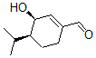CAS 登录号：152246-70-3， (3R,4S)-3-羟基-4-丙-2-基环己烯-1-甲醛