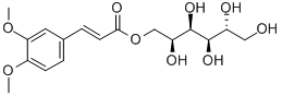 CAS#: 152338-47-1, [(2S,3R,4R,5R)-2,3,4,5,6-Pentahydroxyhexyl] (E)-3-(4-Hydroxy-3-Methoxyphenyl)Prop-2-Enoate