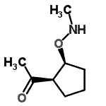 CAS 登录号：152341-49-6， 1-{(1R,2S)-2-[(甲基氨基)氧基]环戊基}乙酮